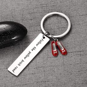 img 1 attached to 🔮 Wizard-Inspired Encouragement Appreciation Keychain: SEO-Optimized Version
