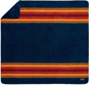 img 1 attached to Pendleton King Grand Canyon Sherpa Blanket - Oversized 112"x92" - Over 10,000 Square Inches