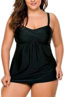 👙 lalagen womens straps swimdress tankini: stylish swimwear and cover ups for women logo