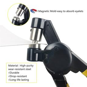 img 3 attached to 🔨 Grommet Mini Handheld Machine - Type Grommets