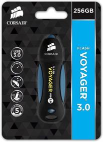 img 1 attached to Corsair CMFVY3A-256GB Flash Voyager USB Flash Drive | High Speed USB 3.0 | 256GB Storage Capacity