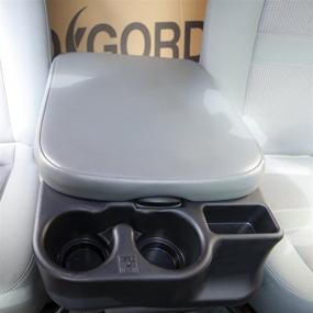 img 3 attached to 🔌 OxGord Center Console Cup Holder Attachment for Dodge Ram 1500/2500/3500 (2003-2012) - Black