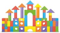 🧱 52-кусочные водонепроницаемые пенные строительные блоки: идеальная безопасная строительная игрушка для девочек и мальчиков. логотип