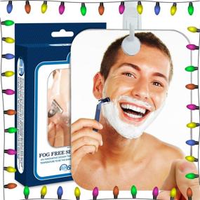 img 4 attached to 🪞 The Shave Well Company Deluxe Anti-Fog Shower Mirror: 33% Larger, Fogless, with Removable Adhesive Hook