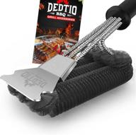 safe and effective grill brush cleaner with wire bristles - no gas grill bbq accessories logo