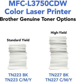 img 1 attached to 🖨️ Brother MFC-L3750CDW All-in-One Printer with Laser Printer Quality, Wireless & Duplex Printing - Enhanced for Amazon Dash Replenishment