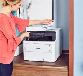 img 2 attached to 🖨️ Brother MFC-L3750CDW All-in-One Printer with Laser Printer Quality, Wireless & Duplex Printing - Enhanced for Amazon Dash Replenishment