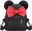 moonlitt bowknot traveling backpack daypacks logo
