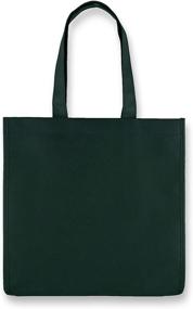 img 2 attached to 🍷 True Seating 6 Bag with Divider: Non-Woven 100 GSM, Customizable Wine Bottle Carrier, Green