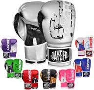 🥊 2022 jayefo vegan leather boxing gloves for men & women: muay thai kickboxing, mma, sparring & heavy bag mitts - pro style beginners" логотип