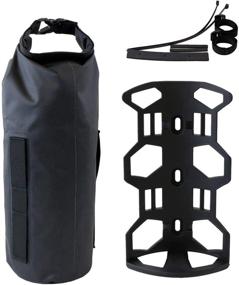 img 4 attached to 🚲 GORIX Bike Multipurpose Cage + Waterproof Bag Set: Versatile Bottle and Gear Storage Solution (Global Edition)