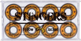 img 3 attached to 🛹 Yellow Jacket Premium Skateboard Bearings - Pro Longboard Bearings | 608 ABEC (Pack of 8)