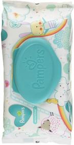 img 3 attached to 👶 Premium Pampers Sensitive Baby Wipes – Gentle Water-Based Formula, 56 Wipes