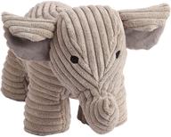 🐘 decorative door stopper by morgan home – available in a variety of charming animals and styles – sturdy, elegant home decor that easily matches – measures approximately 11 x 5.5 x 5.5 inches (grey elephant) логотип