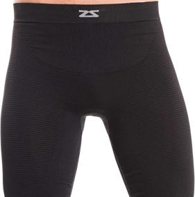 img 2 attached to Zensah Compression Shorts for Hamstring Support and Running Recovery - Athletic Compression Short