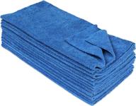 🧼 microfiber ultrasonic cut cleaning towels - cleanaide, 14 x 14in, 300 gsm, 12-pack logo