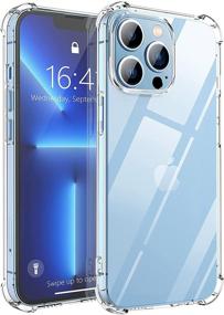 img 4 attached to 📱 Daxnova iPhone 13 Pro Case - 6.1 inch Non-Yellowing Crystal Clear Phone Case - Shockproof & Anti-Fall Protection