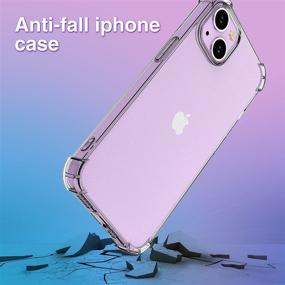 img 2 attached to 📱 Daxnova iPhone 13 Pro Case - 6.1 inch Non-Yellowing Crystal Clear Phone Case - Shockproof & Anti-Fall Protection