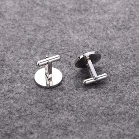 img 1 attached to Dec Bells Jewellery Stainless Cufflinks Brother