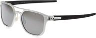 🕶️ premium style and innovation: oakley men's oo4128 latch alpha metal round sunglasses логотип