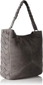 img 3 attached to 👜 Discover Timeless Style: Tresori Women's Real Leather Classic Hobo with Braided Side