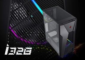 img 4 attached to 🎮 Корпус игрового компьютера Raidmax i3 Series Mid Tower ATX с закаленным стеклянным окном, USB 3.0 и ARGB вентиляторами 120 мм (i328) - Превосходное охлаждение и эстетика