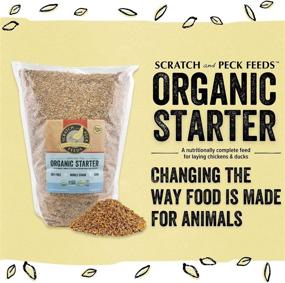 img 3 attached to 🐣 Healthy and Natural: Scratch and Peck Feeds Organic Starter Chick Feed - Non-GMO Project Verified, Soy-Free, and Corn-Free