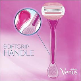img 1 attached to 🪒 Enhance Your Shaving Experience with Gillette Venus ComfortGlide White Tea Scented Women's Disposable Razor, 2 Count
