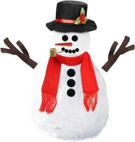 img 4 attached to Snowman Christmas Decoration Kit by Leadrise