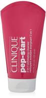 clinique pep-start exfoliating cleanser, 4.2 oz. - 2-in-1 formula logo