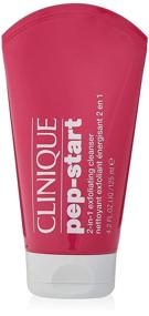 img 3 attached to Clinique Pep-Start Exfoliating Cleanser, 4.2 oz. - 2-in-1 Formula