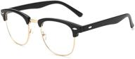 производительные солнцезащитные очки "pro acme inspired semi-rimless clubmaster логотип