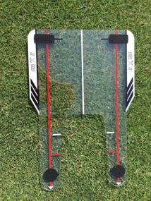 img 2 attached to 🏌️ Improve Golf Swing Accuracy with JZ Golf Slice and Hook Corrector: Swing Trainer with Angled Rods, Trap The Ball Training, and Swing Path Aid