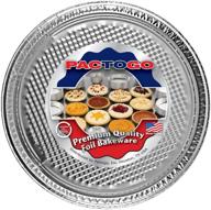 pactogo round aluminum foil pizza logo