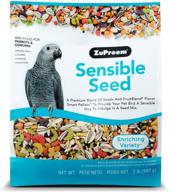 🦜 high-quality zupreem sensible seed bird food for parrots &amp; conures logo