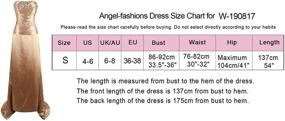 img 2 attached to ✨ Сияющая элегантность: Женское вечернее платье Angel-fashions с легкими бретельками, вырезом "V", пайетками и длинным шлейфом в стиле русалки