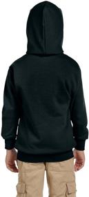 img 2 attached to Hanes P470 Youth ComfortBlend EcoSmart Hooded Pullover - Sustainable and Comfortable Hoodie for Kids