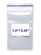 🔍 convenient & compact: explore extra small ziplock bags 2 25! logo