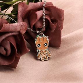 img 1 attached to 🦝 Стимпанк Ракун! "🦝 Groot Rocket Raccoon Inspired Dangle Earrings | AKTAP | Movie-Inspired Jewelry Gift" - "🦝 Серьги с подвесками, вдохновленные Грутом Ракетой Енотом | AKTAP | Подарок в виде ювелирных изделий из кино