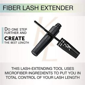 img 1 attached to 💯 Enhanced Fuller Longer Lashes: KL Killer Lashes Mascara Black and Ultimate Fiber Lash Extender