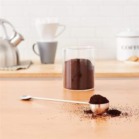 img 1 attached to ☕ Frieling USA Silver Stainless Steel Coffee Scoop and Stirrer - 2-Tablespoon Capacity, 18/10 Grade