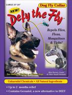 defy fly dog collar large logo