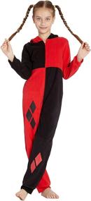 img 3 attached to Harley Quinn Critter Pajama Costume for Comic Book Fans