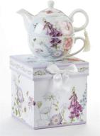 🍵 delton porcelain bell isle tea set logo