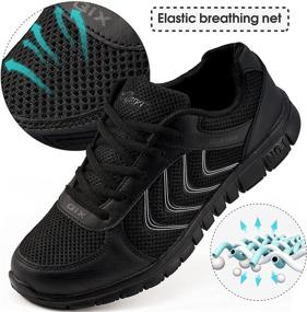 img 1 attached to AliceGana Women's Shoes: Stylish 👟 Breathable Athletic Fashion Sneakers for Active Lifestyle