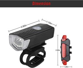 img 3 attached to BFVV Bicycle Headlight Rechargeable Waterproof