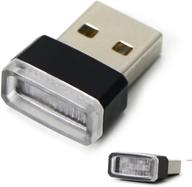 🔵 улучшите интерьер вашего автомобиля с помощью миниатюрного набора usb-подключаемой подсветки ijdmtoy ultra blue-синего цвета. логотип