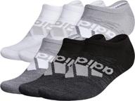 🧦 adidas women's superlite badge of sport no show sock set (6-pack) логотип