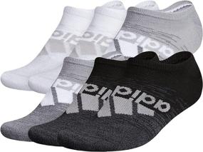 img 4 attached to 🧦 adidas Women's Superlite Badge Of Sport No Show Sock Set (6-Pack)