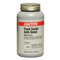 🔒 loctite 1167237 white lb 8014 food grade anti-seize lubricant -20°f to 750°f, 8 fl. oz. brush top can logo